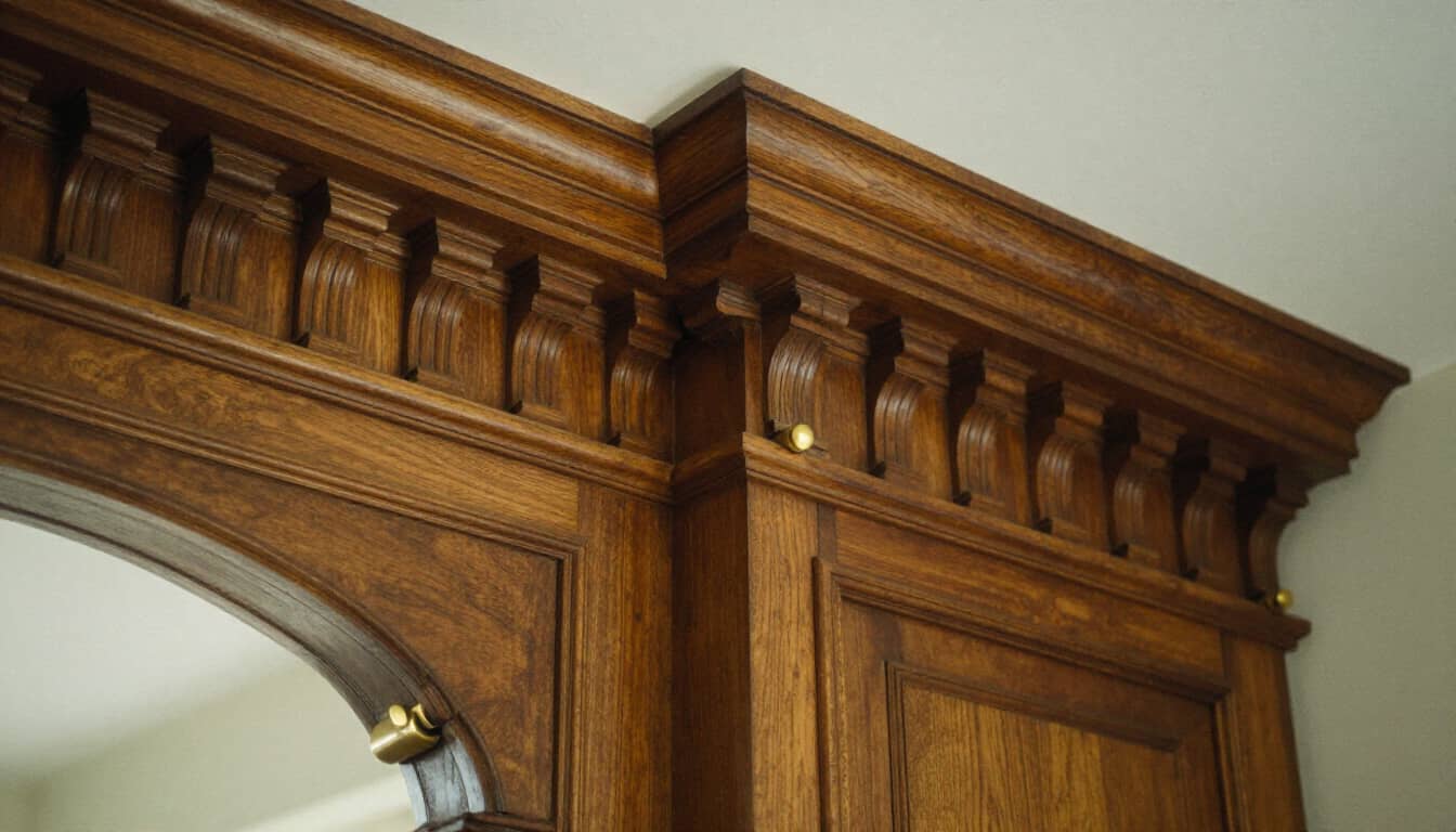 Craftsmanship details in a Pinehurst Homes custom home