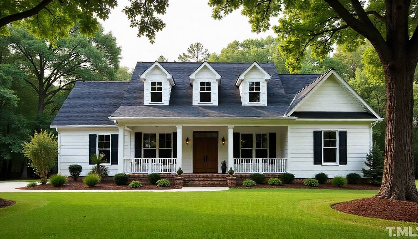 Custom home built by Cole Construction in Moore County, North Carolina
