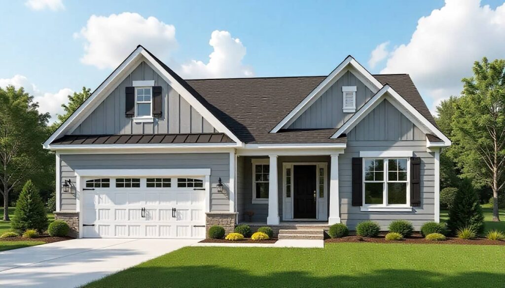 H&H Homes new construction home in Moore County, North Carolina
