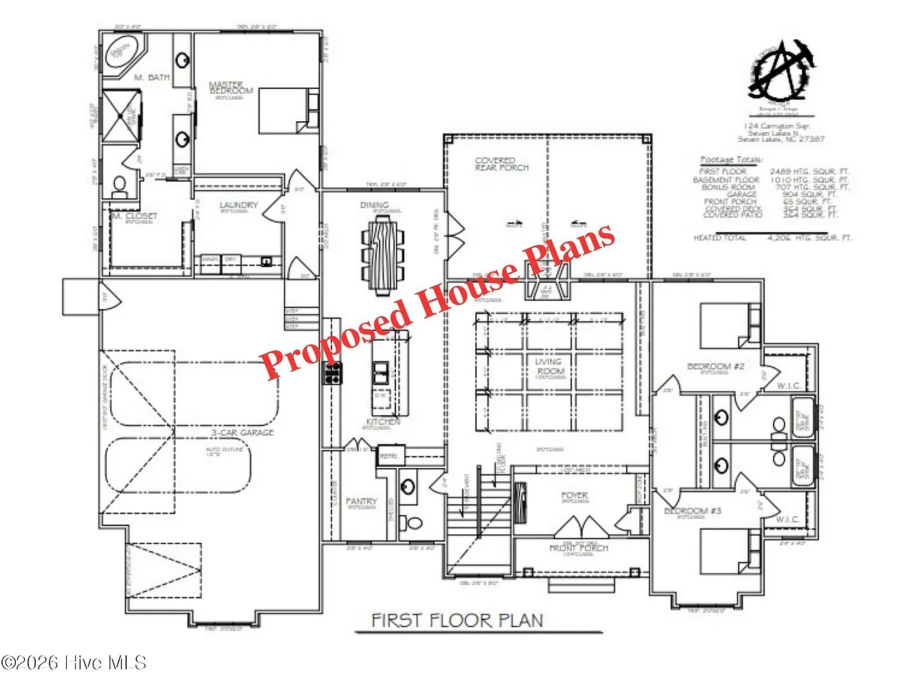 124 6146 Carrington Square Floor Plan